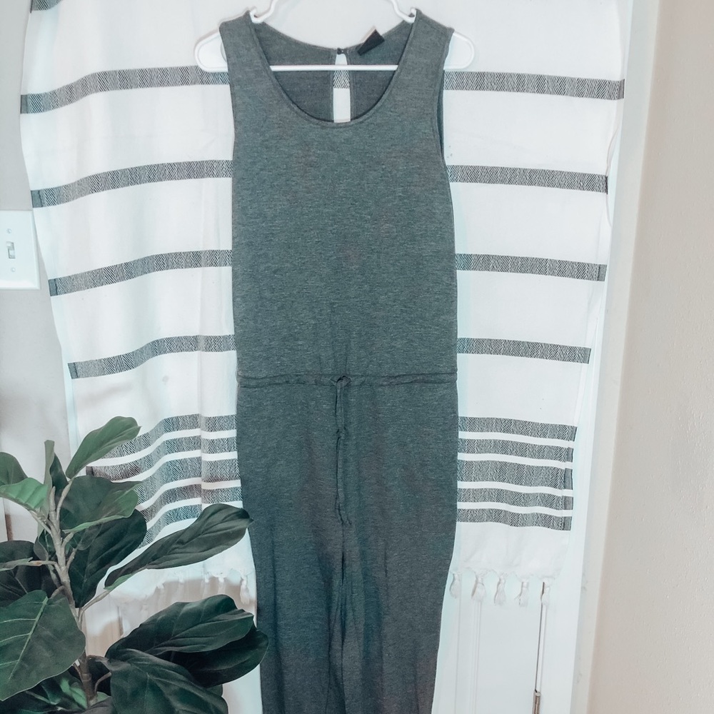 🍁 Gray Jumpsuit